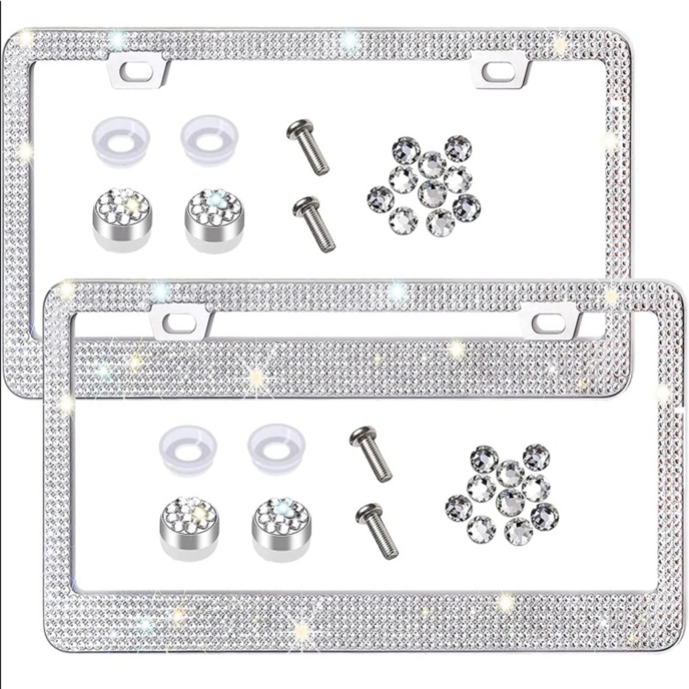 NEW License plate car bling frame (pack of 2)